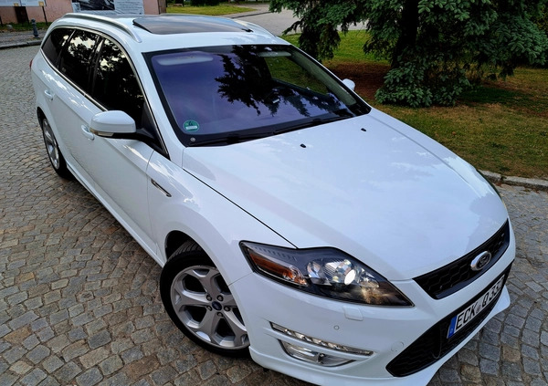 Ford Mondeo cena 40499 przebieg: 215274, rok produkcji 2014 z Chojnów małe 781